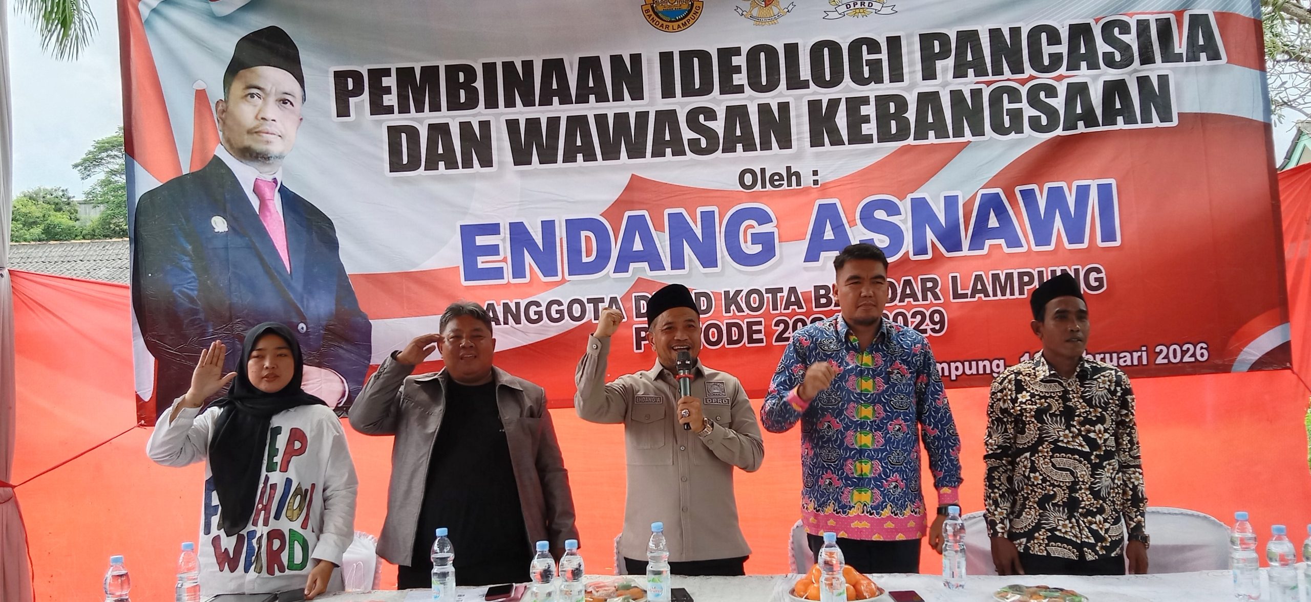Sosialisasi PIP-WK Anggota DPRD Endang Asnawi  Paparkan Sejarah Perjuangan Kemerdekaan RI