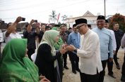 Gubernur Rahmat Mirzani Djausal Safari Ramadan di Lampung Tengah