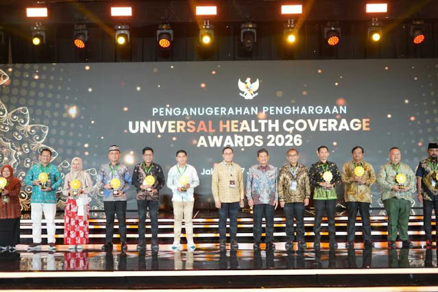 Satu-satunya di Provinsi Lampung, Kota Metro Raih Penghargaan UHC Award 2026 Kategori Madya