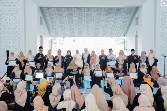 Bunda PAUD Provinsi Lampung Buka Pengajian Akbar IGTKI, Perkuat Komitmen  Pendidikan Anak Usia Dini