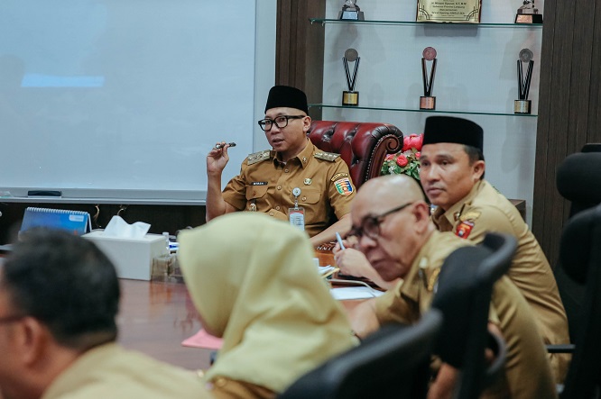 Gubernur Mirza Sambut Baik Pemaparan Pembangunan Kabupaten Lampung Barat