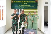 TNI AD Hadir untuk Pahlawan Bangsa: Danrem 043/Gatam turut Hadiri Penyerahan Rumah Santunan Kasad Tahap II