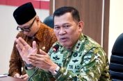 Pangdam XXI/Radin Inten Sambut Kunker Reses Komisi I DPR RI Ke Kodam XXI/Radin Inten