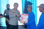 Kapolda Lampung Pimpin Penanaman Jagung Serentak Kuartal I di Pesawaran, Kapolri Beri Arahan Secara Daring 
