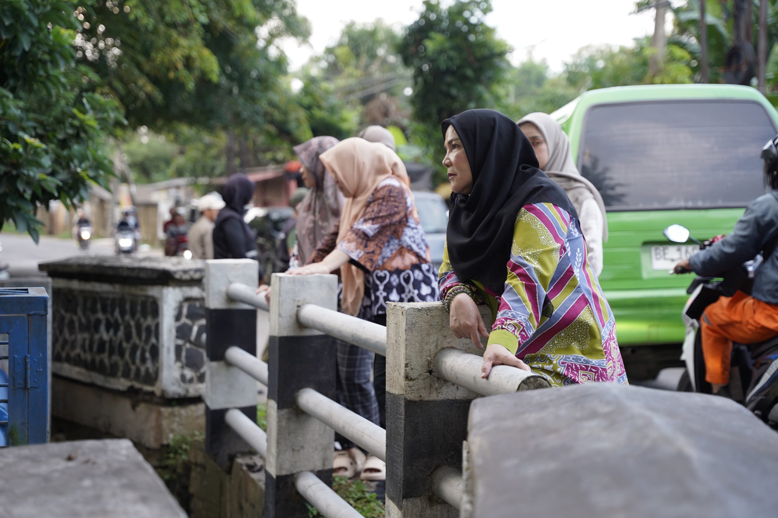 Wali Kota Bandar Lampung Tinjau Saluran Irigasi yang mengalir Menuju Kecamatan Tanjung Senang