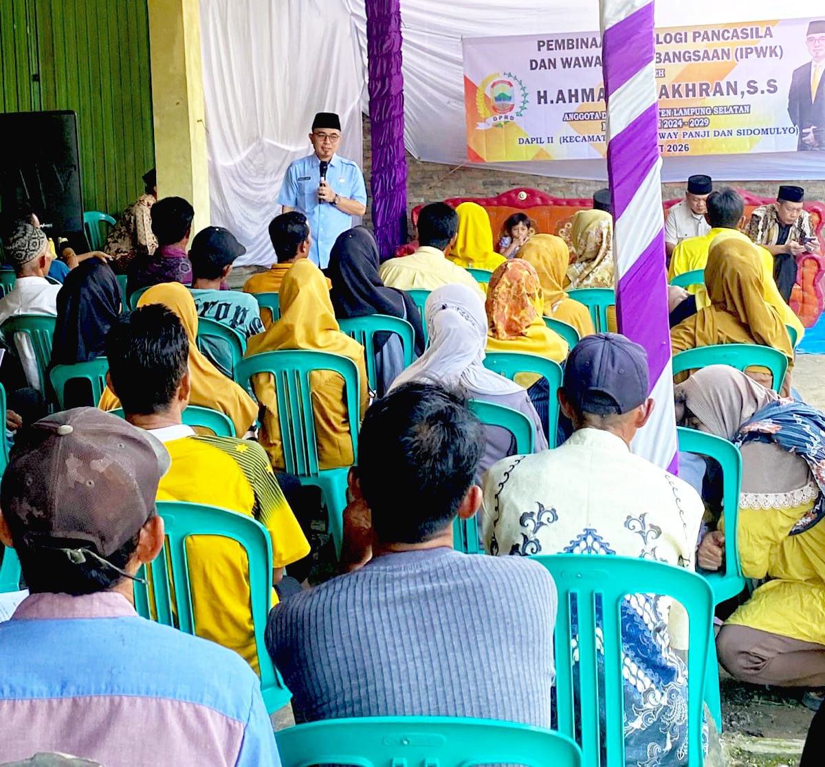 Lewat IPWK Sido Makmur, Alkhan Ajak Warga Amalkan Nilai Pancasila dalam Kehidupan Sehari-hari