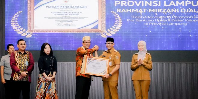 Peresmian Posbankum, Gubernur Mirza Tegaskan Pentingnya Menghadirkan Akses Keadilan Hingga Tingkat Desa