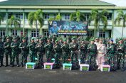 KODAM XXI/RADIN INTEN GELAR UPACARA 17-AN BULAN MARET 2026