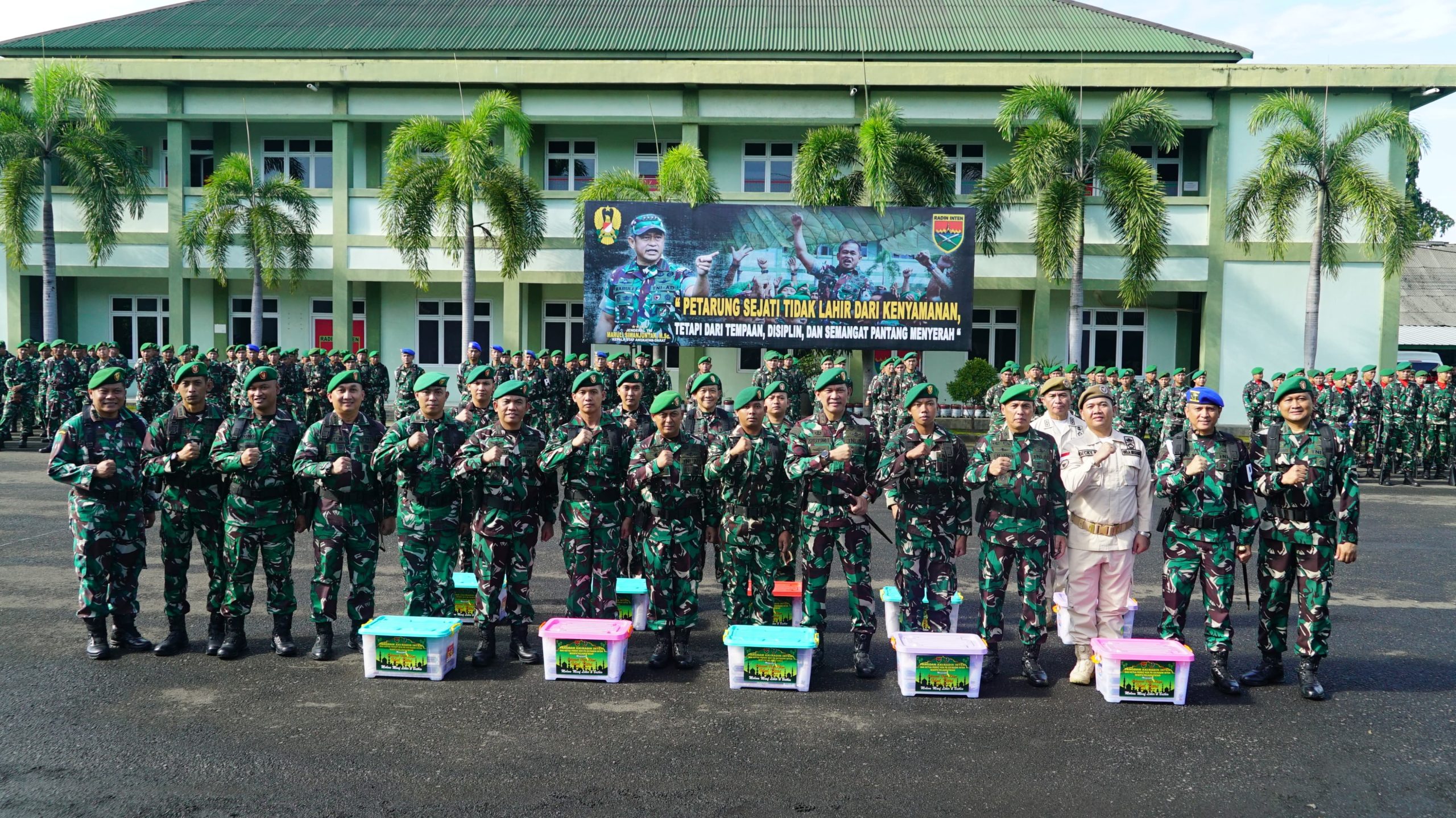 KODAM XXI/RADIN INTEN GELAR UPACARA 17-AN BULAN MARET 2026