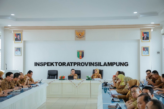 Pemprov Lampung Gelar Rapat Persiapan MCSP KPK RI Tahun 2026