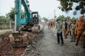 Pemprov Lampung Kebut Penanganan Perbaikan Jalan Provinsi Ruas Gunung Batin–Daya Murni