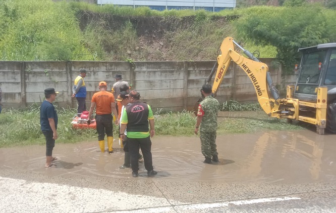 Instruksi Cepat Bunda Eva, Satgas Gabungan Langsung Normalisasi Gorong-gorong di Jalur By Pass