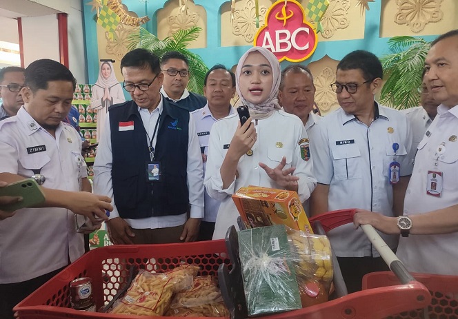 Sidak TPID Lampung Pastikan Harga Stabil dan Pangan Aman Jelang Idul Fitri 1447 H