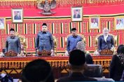 DPRD Lampung Selatan Rapat Paripurna Penyampaian Rekomendasi LKPJ Bupati Tahun Anggaran 2025