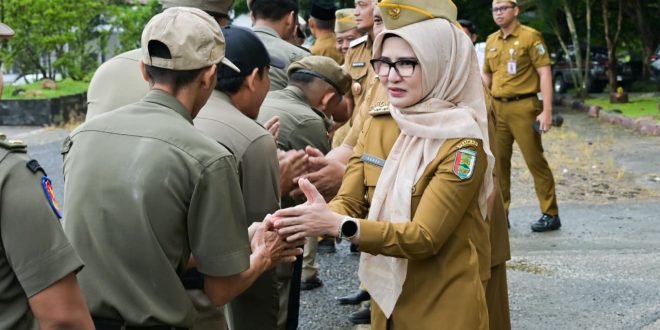 Halal Bihalal Pemkab Pesawaran, Bupati Nanda Indira Ajak Tingkatkan Kinerja dan Pelayanan Publik