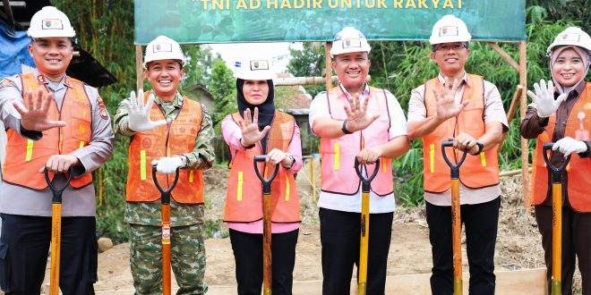 Ground Breaking Jembatan Perintis Garuda Perkuat Akses dan Konektivitas Masyarakat Desa Sukaraja