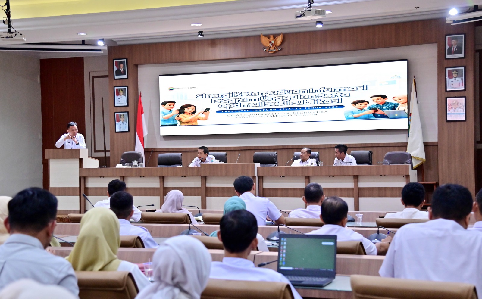 Dinas Kominfo Lampung Selatan Dorong Publikasi Lewat Satu Pintu, Perangkat Daerah Tak Boleh Lagi Jalan Sendiri