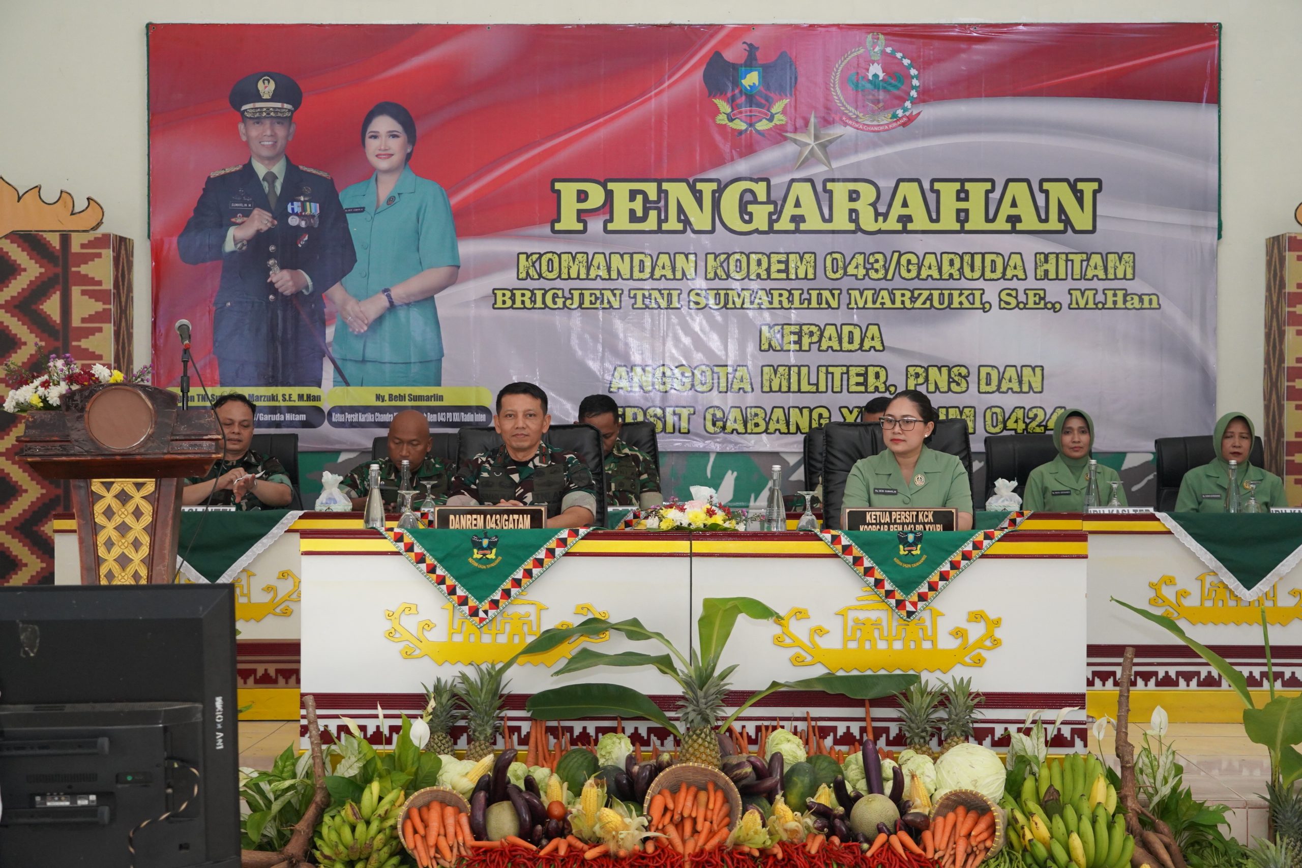 Hadapi Tantangan Global, Danrem 043/Gatam Tekankan Profesionalisme Prajurit Kodim 0424/Tanggamus