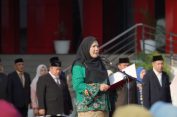 Walikota Eva Dwiana Pimpin Upacara Peringatan Hari Kartini Tahun 2026