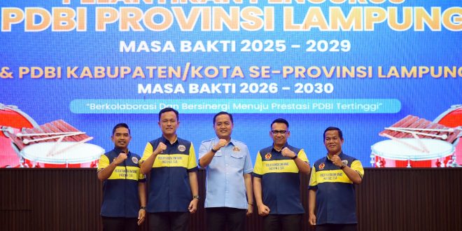 Hendry Kurniawan Pimpin PDBI Lampung Selatan, Siap Cetak Atlet Drum Band Nasional