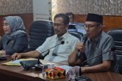 Komisi I DPRD Lampung Selatan RDP Soal Pergeseran Sembilan Desa di Kecamatan Jatiagung Masuk ke Bandar Lampung.