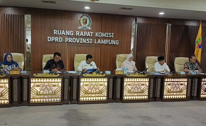 Komisi II DPRD Lampung Gelar RDP, Pastikan Program APBD 2026 Tepat Sasaran