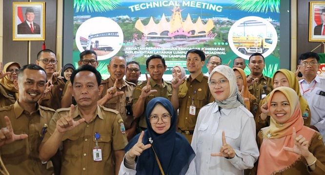 Wujudkan Sanitasi Sehat dan Berkelanjutan, Lampung Selatan Siap Terapkan Layanan Lumpur Tinja Terjadwal