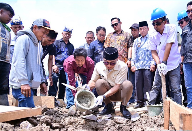 Wabup Syaiful Resmikan Pembangunan Menara Siger Residence I, Dorong Akses Hunian Layak