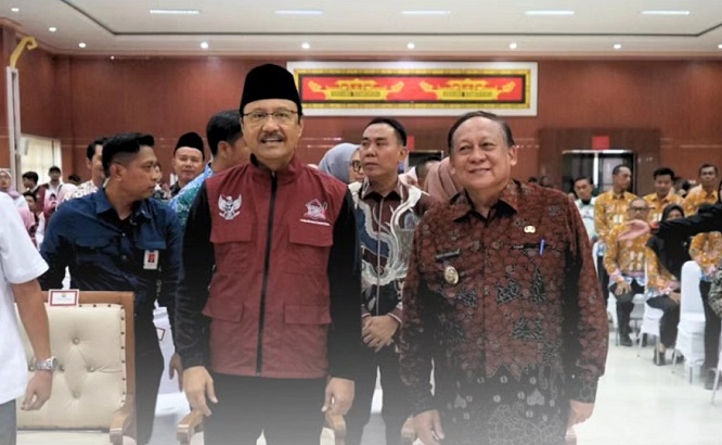 Pemerintah Kota Bandar Lampung Terima Kunjungan Kerja Menteri Sosial Saifullah Yusuf