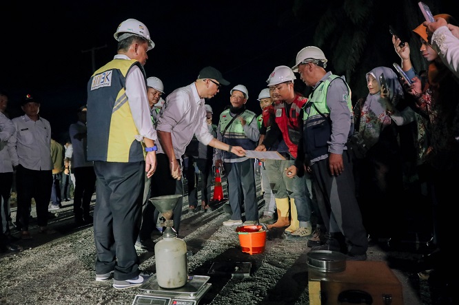 Perbaikan Jalan Kasui–Air Ringkih di Way Kanan Percepat Waktu Tempuh Muara Dua ke Bandar Lampung