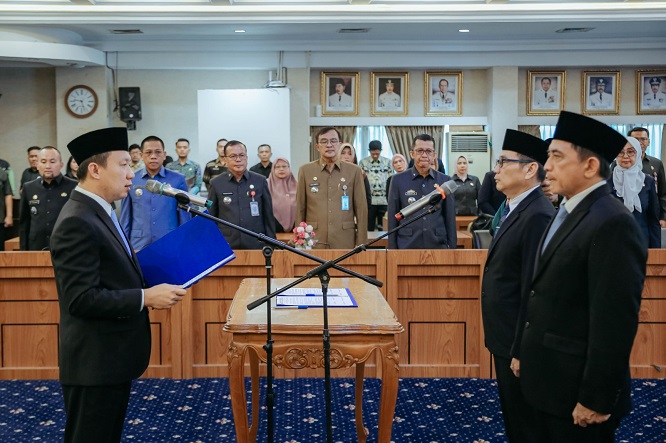 Rotasi Jabatan, Budhi Darmawan Kadis ESDM-Febrizal Levi Jadi Kadis PSDA Provinsi Lampung