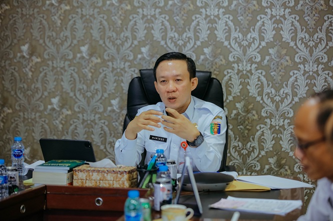 Sekdaprov Marindo Ikuti Rapat Penilaian Kepala Daerah yang Digelar Kemendagri