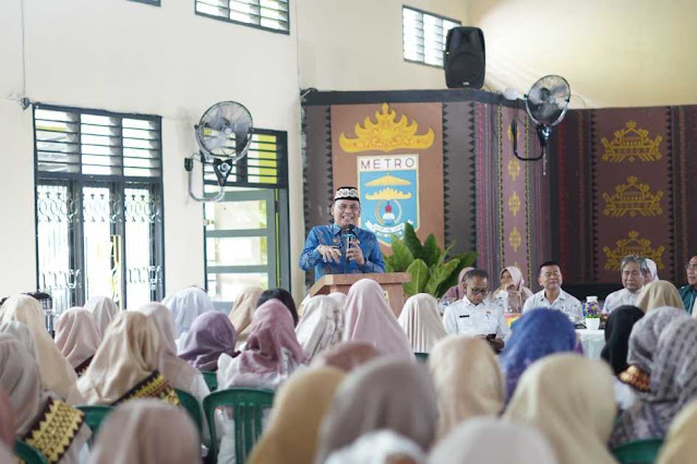Halal Bihalal, Wali Kota Metro H.Bambang Imam Santoso Pertegas Peran 2.519 Tenaga Pendidik dalam Masa Depan Metro
