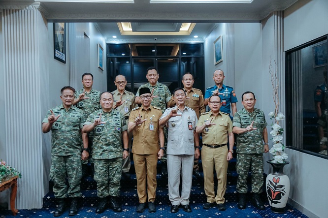 Gubernur Lampung dan Rektor Unhan RI Perkuat Sinergi Dukung Pembangunan Daerah