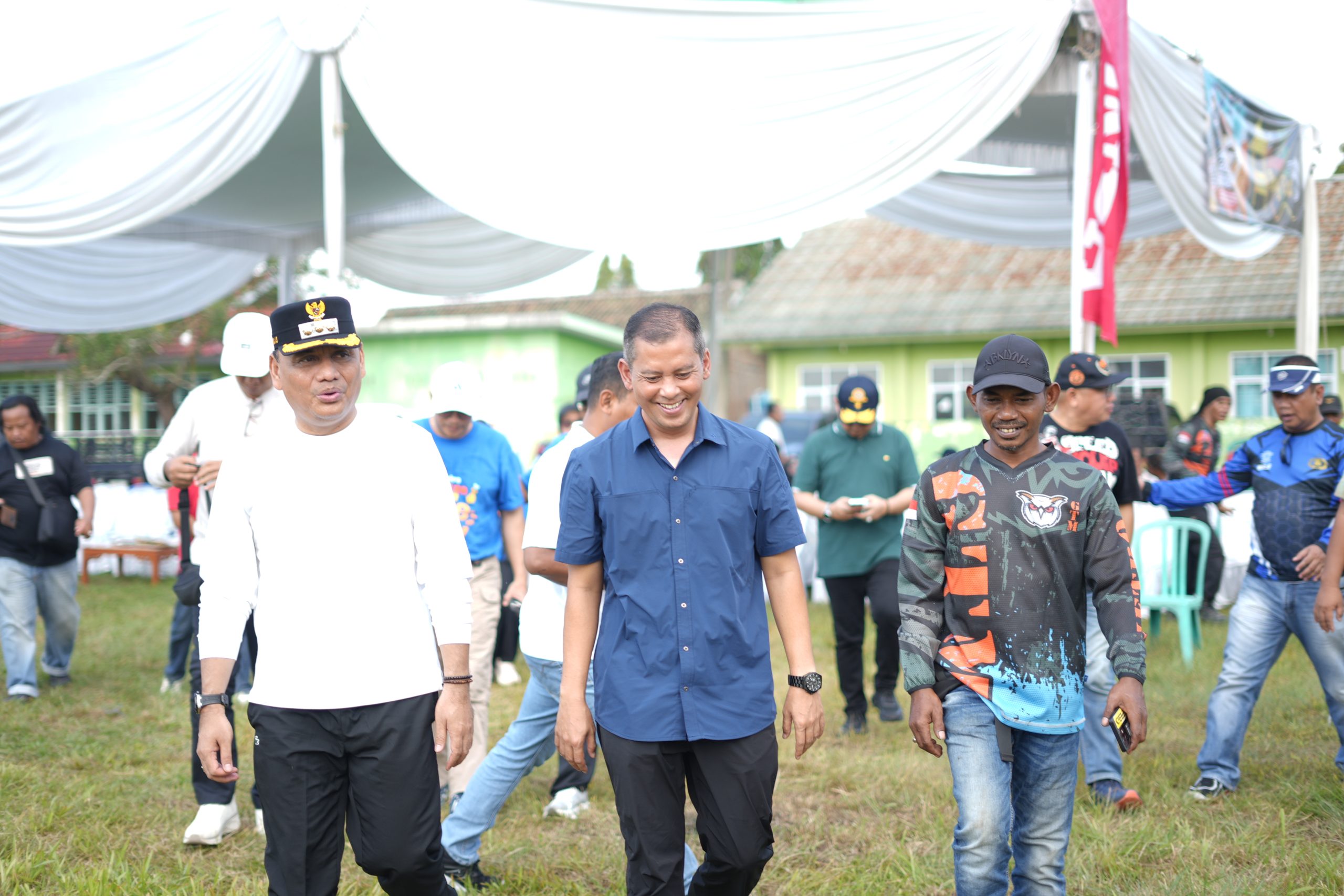 Kasrem 043/Gatam dan Wali Kota Metro Lepas Ratusan Peserta “Gas Amal Trail Adventure” untuk Pembangunan Masjid