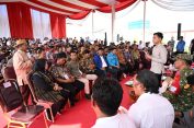 Dukung Produktivitas KNMP Margasari, Wapres Serap Aspirasi Nelayan dan Petambak Udang Lampung Timur