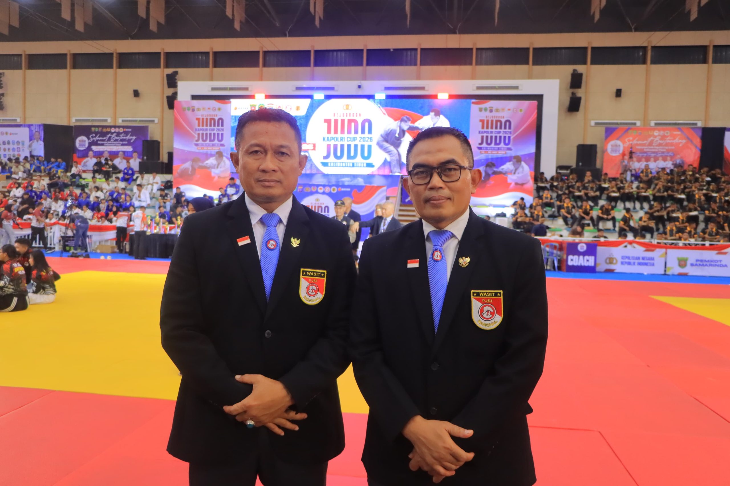 Kapolri Cup 2026 : Dua Personil Polda Lampung Dipercaya Jadi Pengadil di Kejuaraan Judo