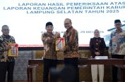 Konsistensi Satu Dekade, Lampung Selatan Kembali Pertahankan Opini WTP ke-10 dari BPK