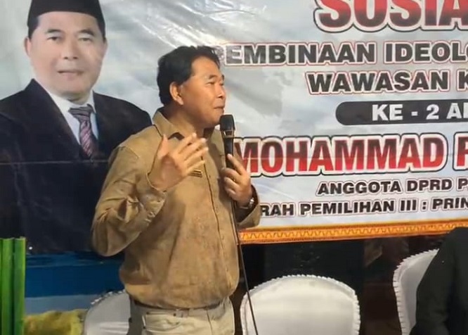 Mohammad Reza Berawi Kembali Sosialisasi Pembinaan IPWK di Kecamatan Metro Utara