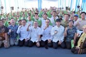 Rembuk Tani di Lampung Selatan, Menko Zulhas Jamin  Pupuk Lancar dan Harga Gabah Aman