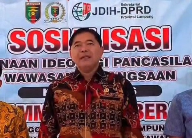 Mohammad Reza Berawi Perkuat Pemahaman Masyarakat Terhadap Nilai Kebangsaan dan Ideologi Negara
