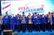 Gubernur Mirza Hadiri Pelantikan Pengurus DPW, DPD, dan DPC PAN se-Provinsi Lampung yang Dilakukan Ketua Umum DPP PAN Zulkifli Hasan