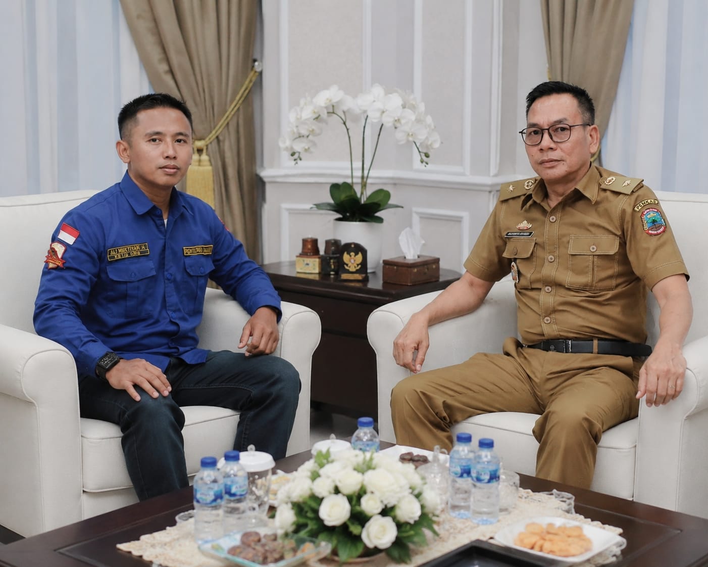 Sekwan Lampung Selatan  Terima Silaturahmi  Dan Fasilitasi Aduan Masyarakat  Terkait Ketenagakerjaan