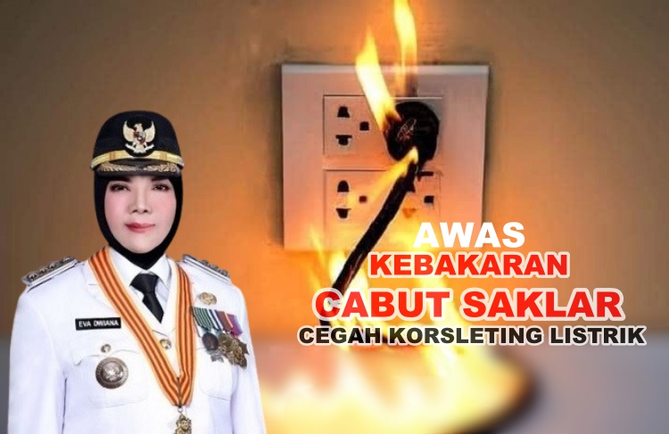 Jangan Tunggu Rumah Ludes! Bunda Eva: Cabut Saklar, Cegah Korsleting Maut