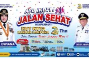 Yuk Ramaikan! Jalan Sehat HUT Kota Bandar Lampung ke-344 Tahun