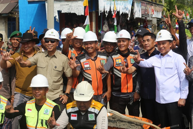 Pemprov Lampung Dorong Pembangunan Infrastruktur, Perkuat Lumbung Pangan Lampung Barat