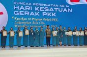 TP PKK Lampung Selatan Raih Penghargaan Nasional Imunisasi Zero Dose