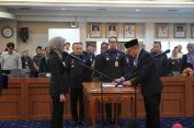 Wagub Jihan Lantik Indra Sanjaya sebagai Karo Adpim, Perkuat Birokrasi Profesional