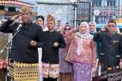 HUT Kota Bandar Lampung ke 344, Wali Kota dan Jajaran Forkopimda Tabur Bunga di Taman Makam Pahlawan
