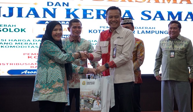 Bandar Lampung Jalin Kerja Sama dengan Kabupaten Solok, Upaya Perkuat Ketahanan Pangan